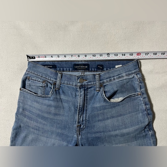 Lucky Brand 363 Straight Jeans Mens 31x29‎ Blue Denim Medium Wash - Picture 5 of 10
